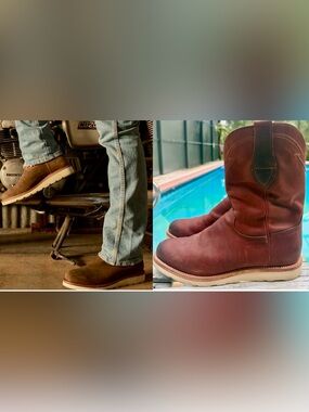 Tecovas The Knox Roper Ranch Wear Boots Briar Mens 10D